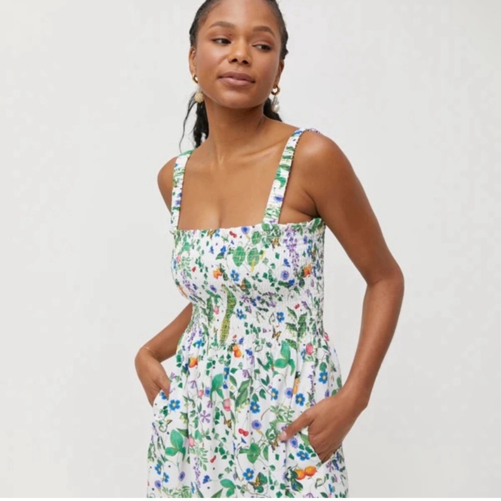 Hill House x Stephanie Fishwick Anjuli nap dress- size small